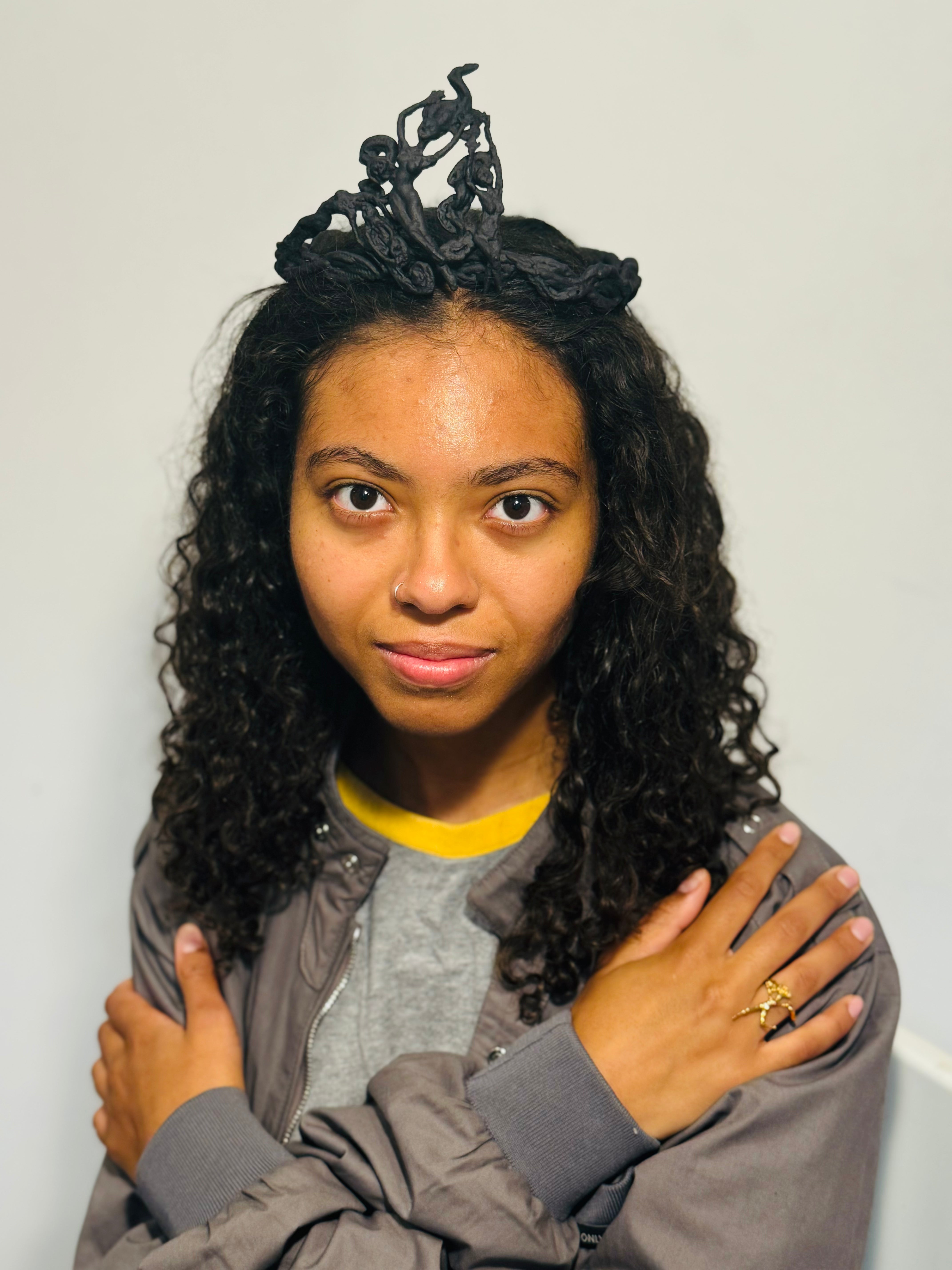 3D Printed Crown - Wearable Sculpture