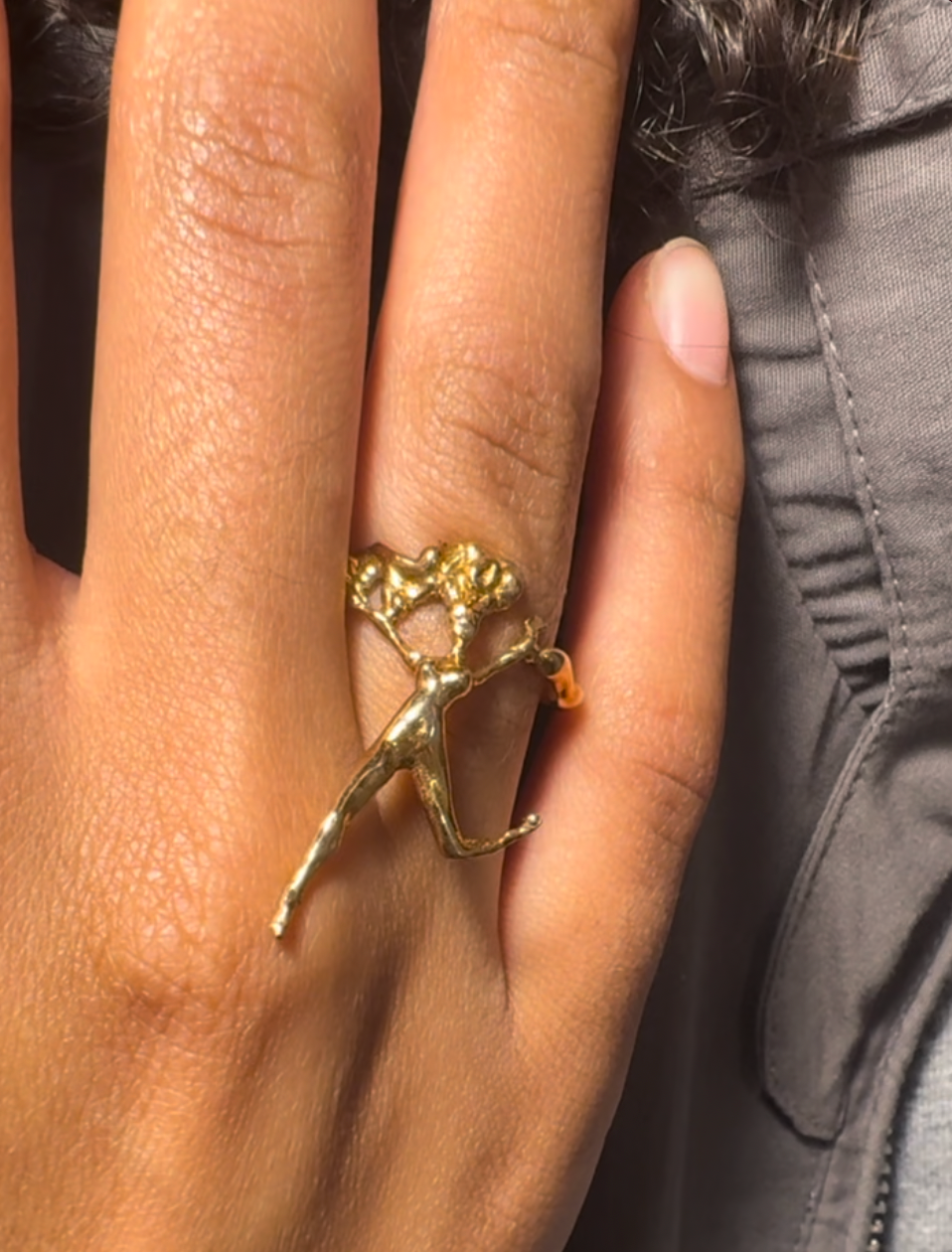 3D Printed Ring - Wearable Sculpture