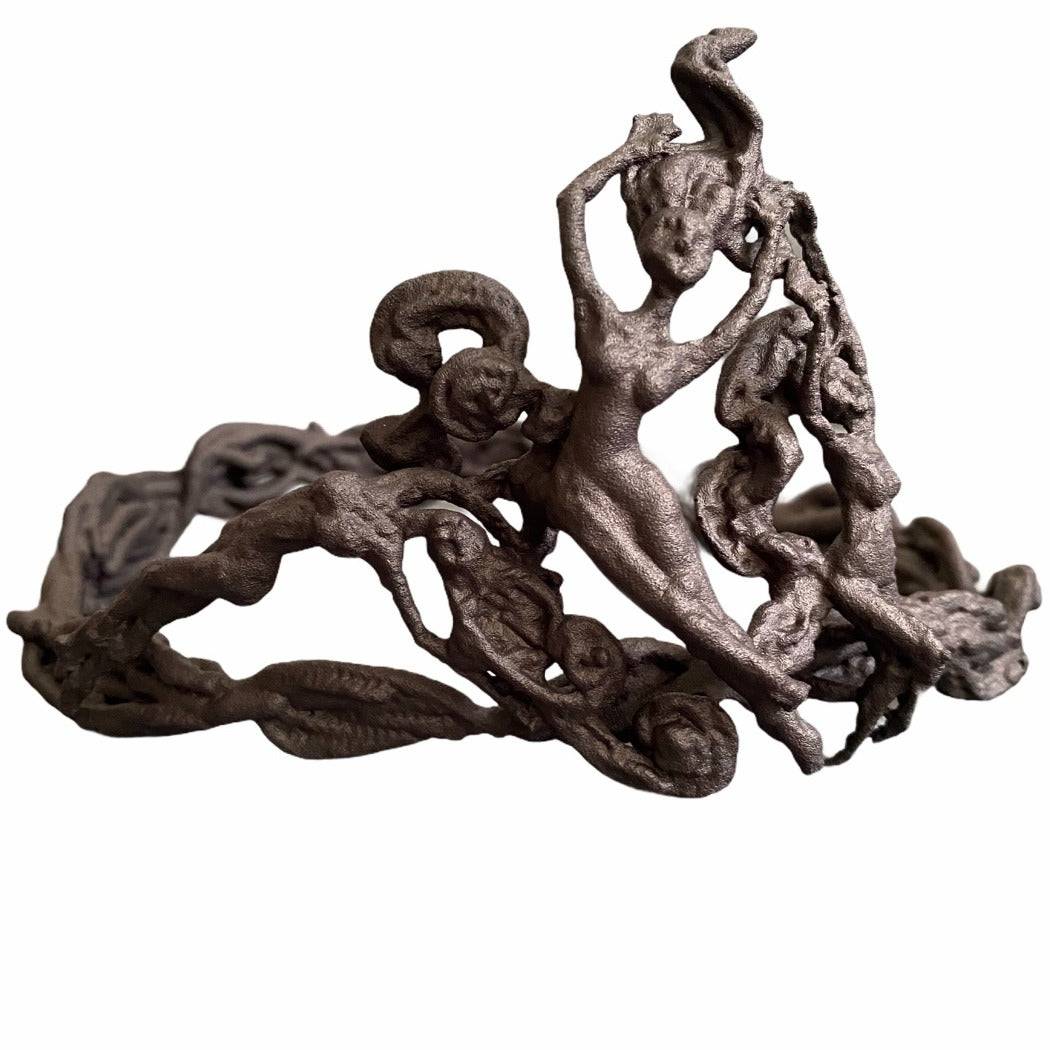 3D Printed Crown - Wearable Sculpture