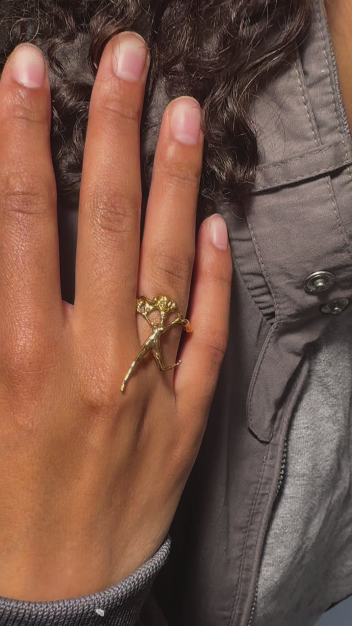 3D Printed Ring - Wearable Sculpture