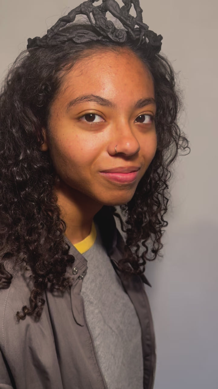 3D Printed Crown - Wearable Sculpture