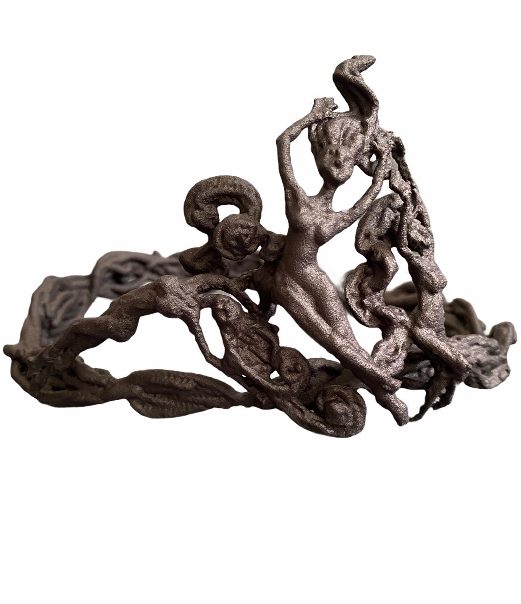 3D Printed Crown - Wearable Sculpture